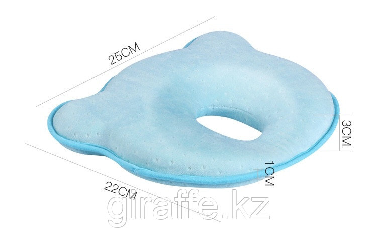 Инновационная ортопедическая детская подушка с эффектом памяти, голубой - фото 3 - id-p114242997