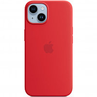 Apple Чехол для iPhone 14 Silicone Case with MagSafe - (PRODUCT)RED аксессуары для смартфона (MPRW3ZM/A)