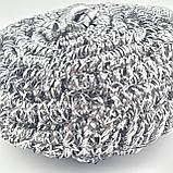 Скребок для чистки посуды, нержавеющий, проволочный, фото 3