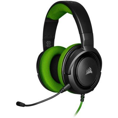 Игровая стереогарнитура Corsair HS35, зеленая (CA-9011197-EU)