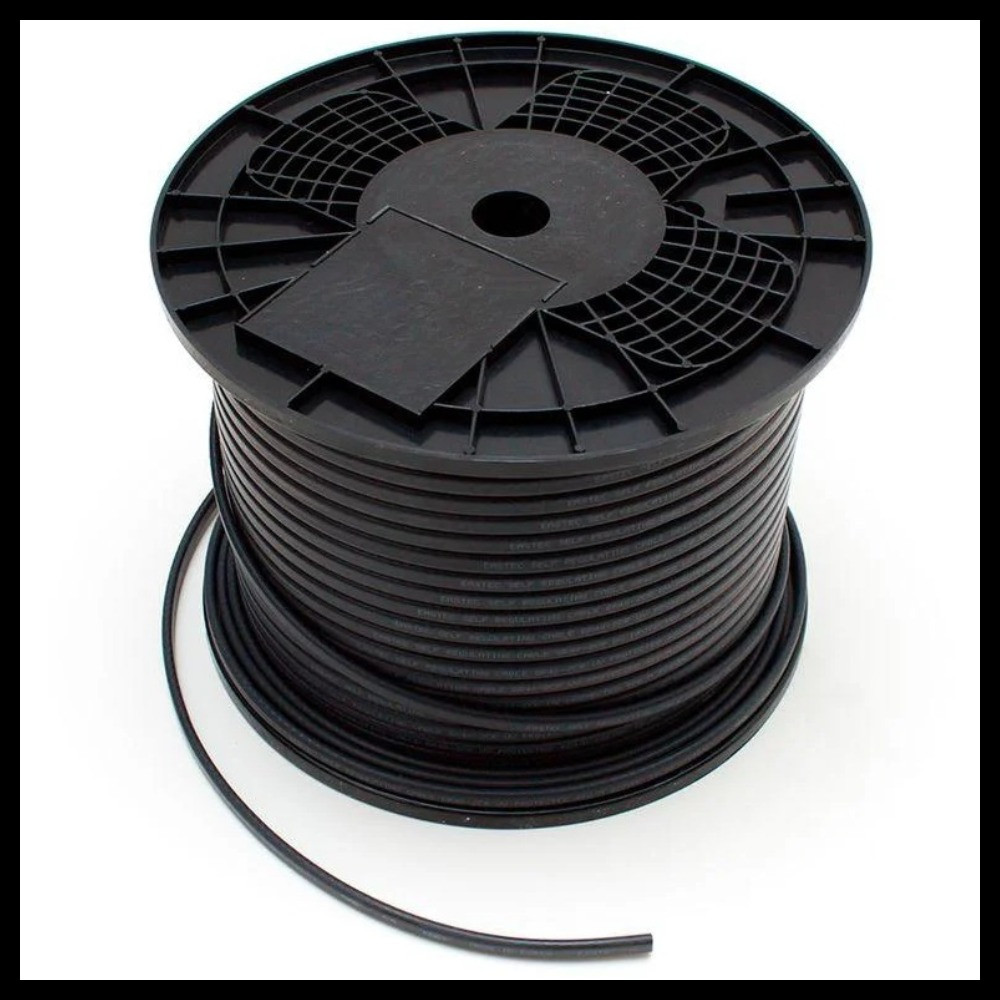 Саморегулирующийся кабель EASTEC SRL 16-2CR-UF для обогрева водостоков, желобов и кровли (мощность=16 Вт/м) - фото 1 - id-p106113296