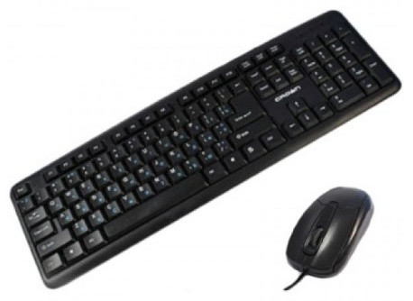 Клавиатура+мышь проводная CROWN CMMK-856, фото 1