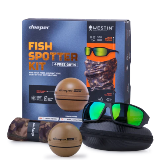 Беспроводной эхолот DEEPER CHIRP+ 2 FISH SPOTTER KIT