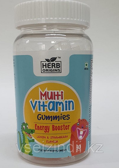 Детский комплекс мультивитаминов (Multi Vitamin AYUSRI), 30 шт