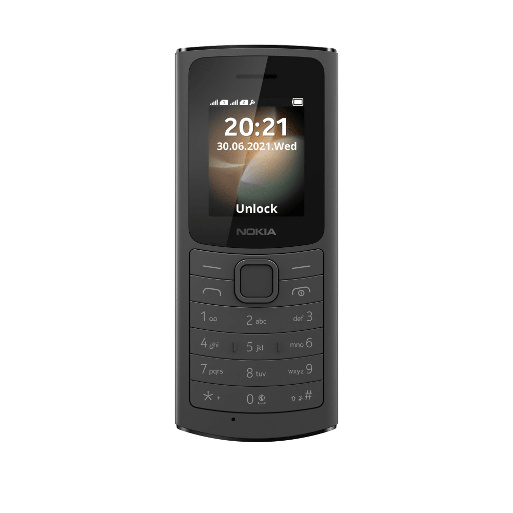 Мобильный телефон двухсимочный 4G черный NOKIA 110 DS TA-1386 NOKIA - фото 1 - id-p113991654