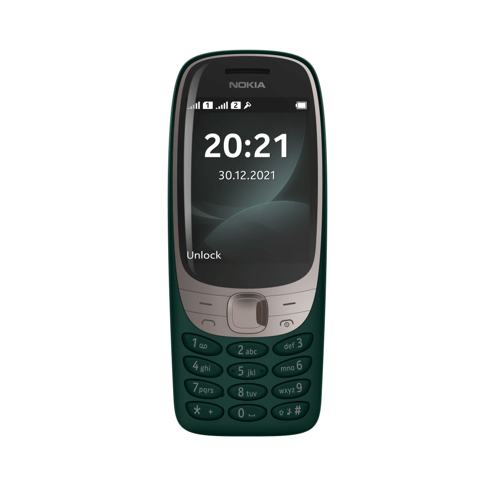 Мобильный телефон двухсимочный NOKIA 6310 DS TA-1400 GREEN NOKIA - фото 1 - id-p113991663