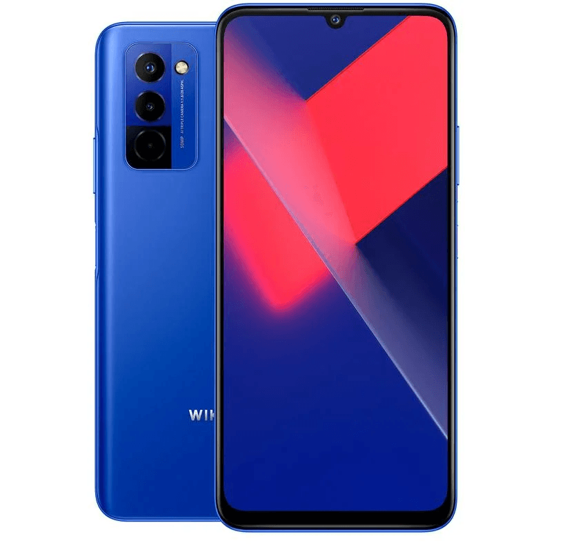 Смартфон с камерой 10 Мп и синим корпусом WIKO VHEM-E03 Blue - фото 1 - id-p113991823