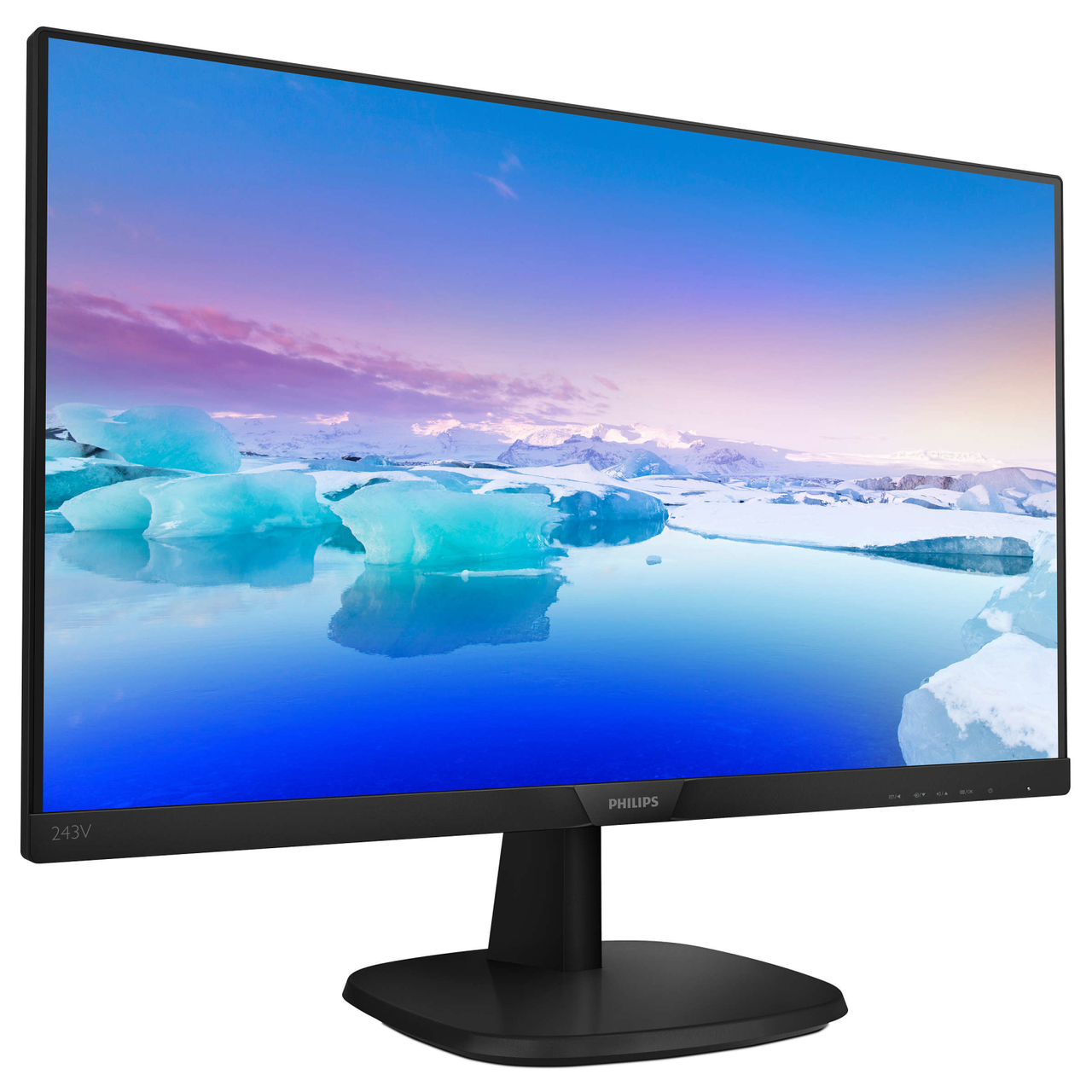 Монитор LCD 23.8'' [16:9] 1920х1080(FHD) IPS, nonGLARE, 75 Hz, 250 cd/m2, H178°/V178°, 1000:1, 10М:1, 16.7M, - фото 2 - id-p114014572