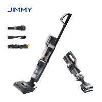 Пылесос вертикальный с функцией влажной уборки Jimmy HW10 Pro Grey+Golden Cordless Vacuum&Washer с адаптером