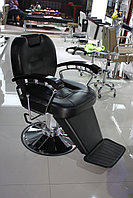 Мужское парикмахерское кресло MY-A8656B с подставкой для ног