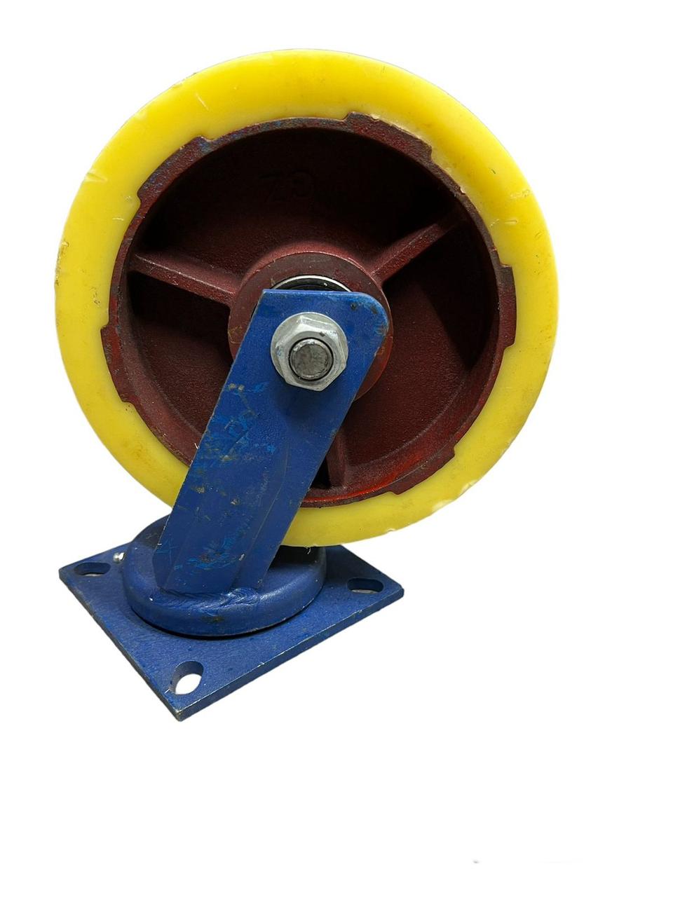 Колеса грузоподъёмное поворотное для тележек 250 мм диаметр - фото 3 - id-p114307194