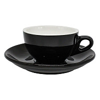 Чайная пара Barista 200 мл.черная.фарфор. P.L., фото 1