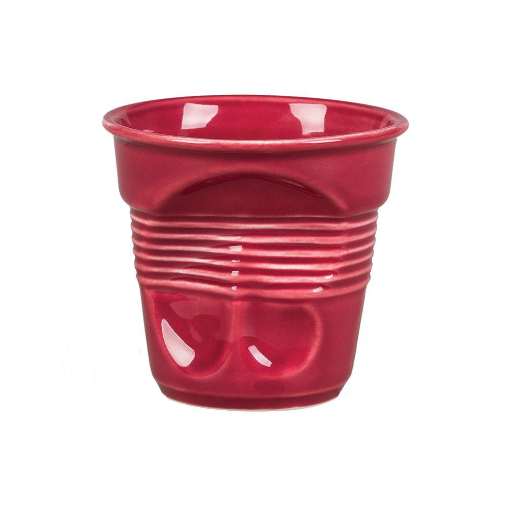 Чашка кофейная Barista (Бариста) мятая 140 мл бордо, h 7 см, P.L. Proff Cuisine