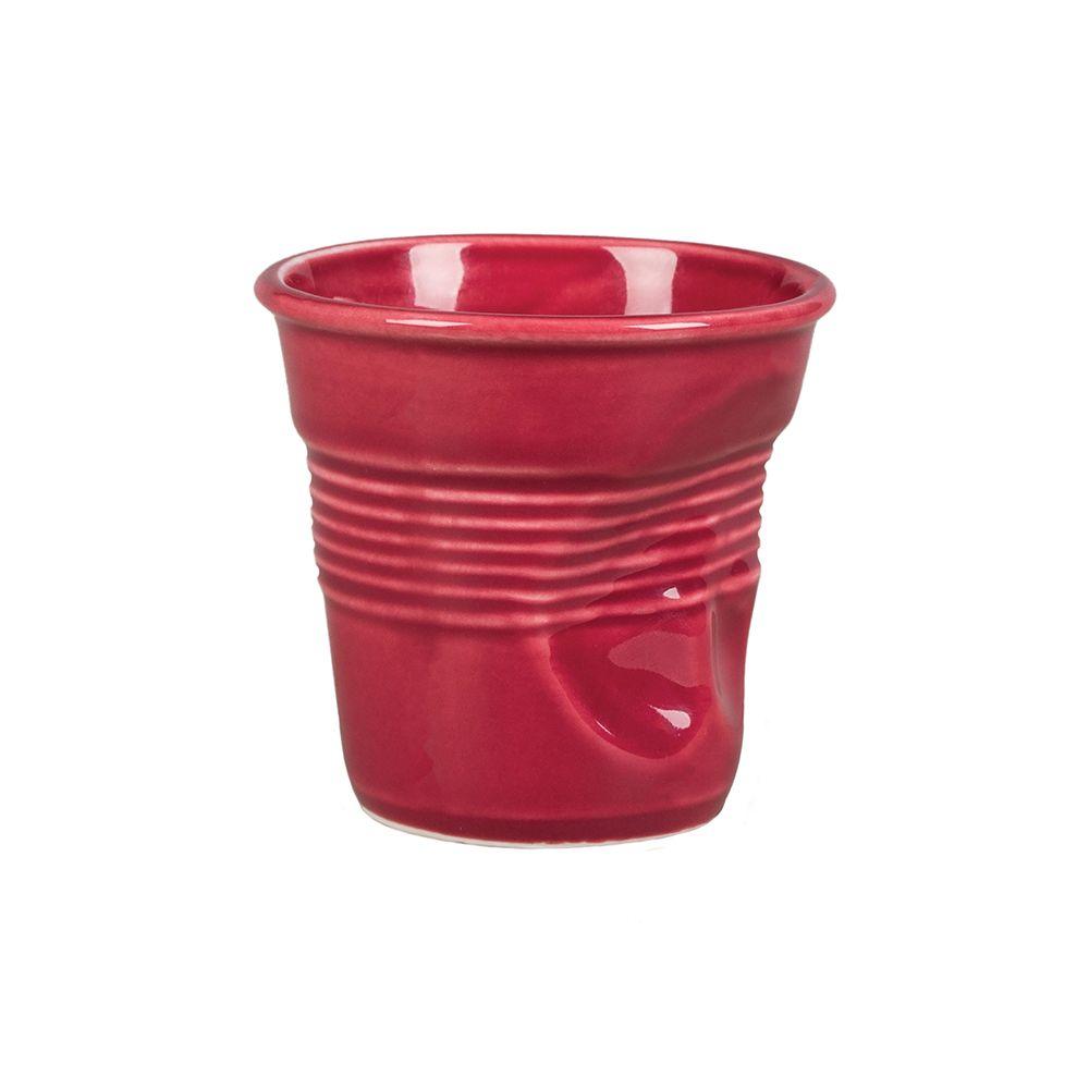 Чашка для эспрессо Barista (Бариста) мятая 90 мл бордо, h 6 см, P.L. Proff Cuisine - фото 1 - id-p114309503
