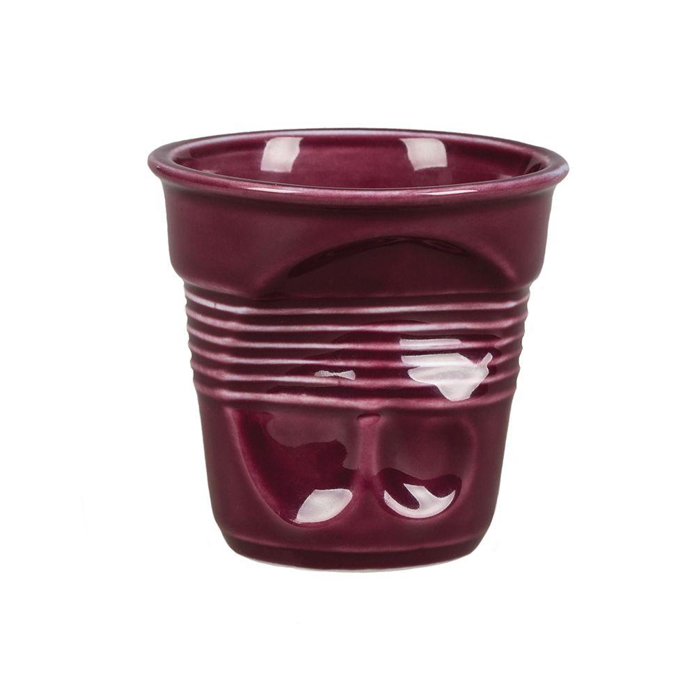 Чашка для эспрессо Barista (Бариста) мятая 90 мл фиолетовая, h 6 см, P.L. Proff Cuisine - фото 1 - id-p114309504