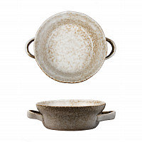 Бульонница с двумя ручками l=16 w=15 h=5.7 см Brown Spider Silk / Stockholm P.L.-ProffCuisine