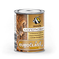 Эмаль декоративная Euroclass с молотк эффект шоколад 0,8 кг