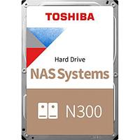 HDD NAS TOSHIBA 12TB N300 CMR (3.5'', 256MB, 7200RPM, SATA 6Gbps, RV Sensor, TBW: 180)