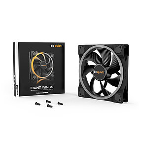 Вентилятор для компьютерного корпуса Bequiet! Light Wings 140mm PWM ARGB 2-008334 BL074, фото 4