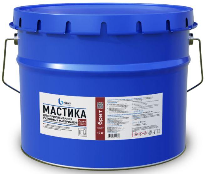 Брит Стандарт Р для приклеивания рулонных материалов Мастика битумно-полимерная, фото 1