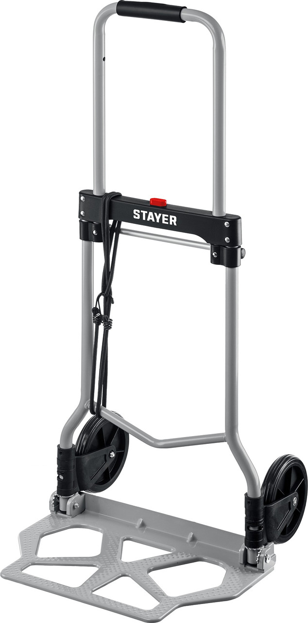 STAYER PROTruck до 70кг, каркас и платформа из алюминия, платформа 39х28см, колёса d13см, вес 3,0кг, складная, фото 1