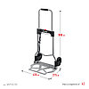 STAYER PROTruck до 70кг, каркас и платформа из алюминия, платформа 39х28см, колёса d13см, вес 3,0кг, складная, фото 7