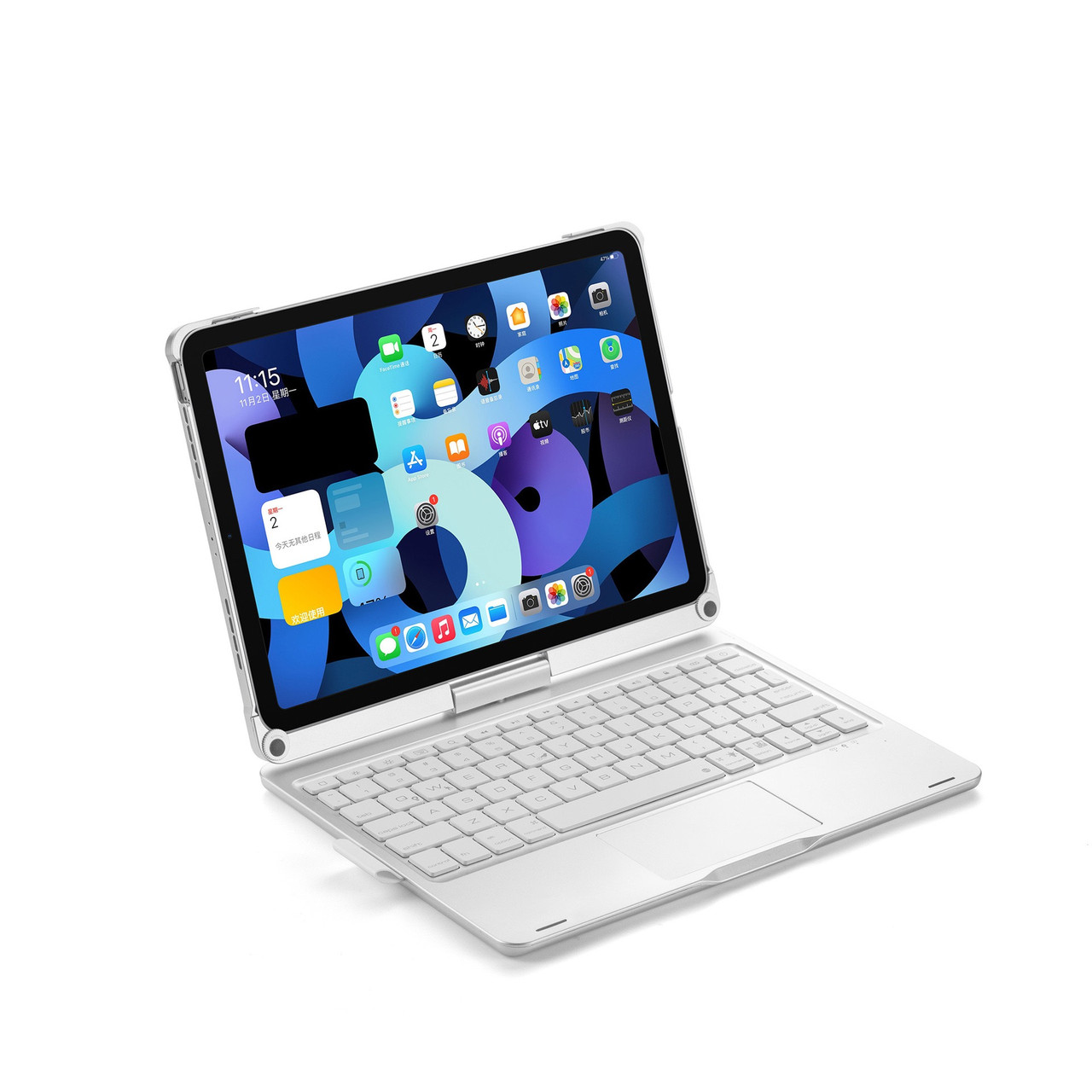 Клавиатура-чехол для iPad Pro 11" и iPad Air 4/Air 5 10.9" c подсветкой - фото 7 - id-p114319998