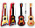 Детская маленькая гитара 898-45 светлая, фото 5