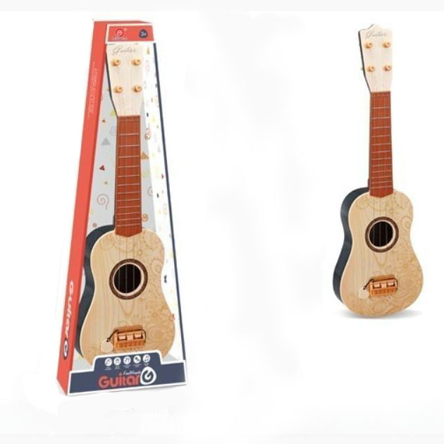 Детская маленькая гитара 898-45 светлая