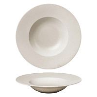 Тарелка глубокая d=23 cм, 300мл, фарфор NOBLE серия Fine Plus-Light Grey
