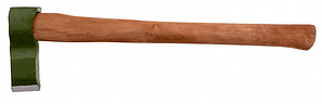 Колун кованный, в сборе, 1700/2050 г, деревянное топорище, 600 мм // Сибртех, фото 2