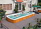 Плавательный Гидромассажный СПА бассейн JNJ Swimspa-8348 Family pool Размеры 5900х2280х1140/1260мм, фото 5