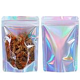 Дой-пак инь-янь жемчужный пакет с цельным окном, фото 2