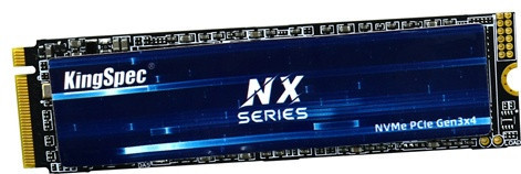 Твердотельный накопитель SSD 256Gb KingSpec NX-256 2280, M.2 NVMe - фото 1 - id-p114335575