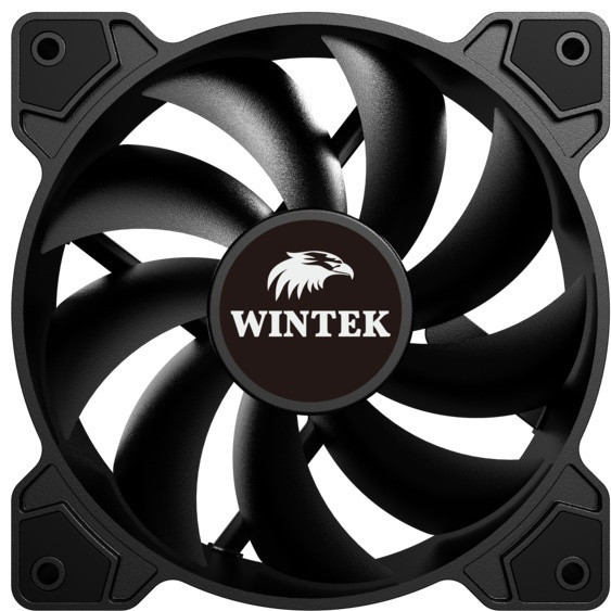 Вентилятор для корпуса Wintek M1-B-12, 12 см, 4 pin MOLEX - фото 1 - id-p114335579