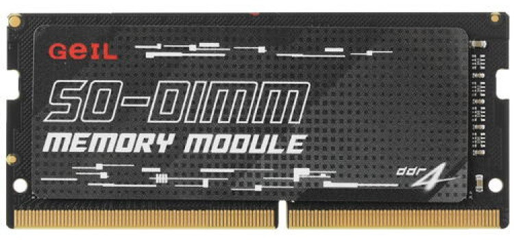 Оперативная память для ноутбука 8GB DDR4 3200MHz GEIL PRISTINE SERIES PC4-25600 SO-DIMM 1.2V 22-22-22-52 - фото 1 - id-p114329806