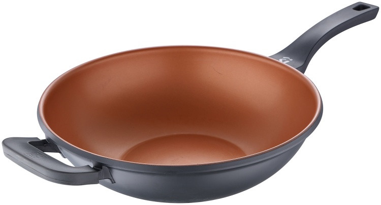 Сковорода Bergner WOK Bronze SG SG-6615 32х9,5см - фото 1 - id-p114347637