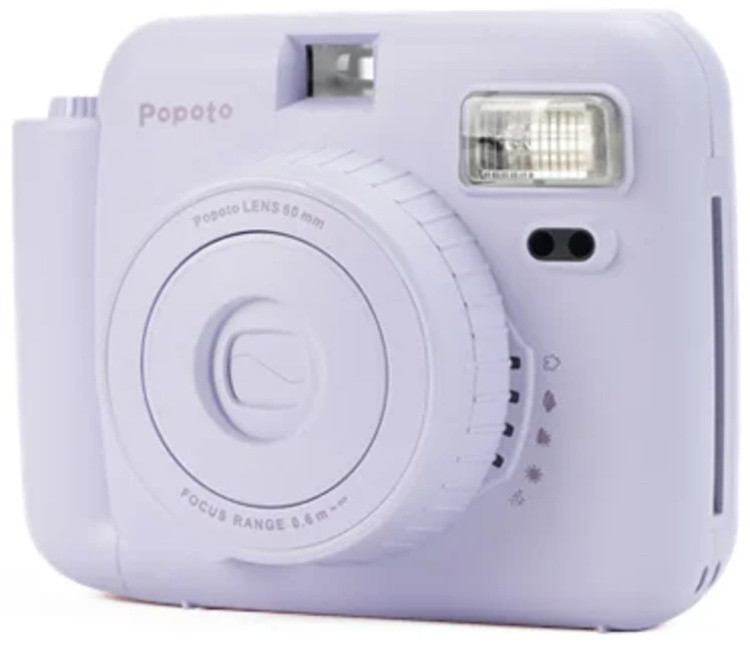Фотоаппарат моментальной печати Popoto instant camera mini lavender purple - фото 1 - id-p114329170