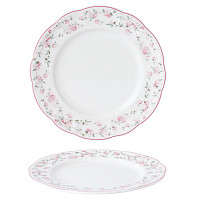 Тарелка классическая d=30 cм,фарфор NOBLE серия Retro Ritz-La Vie En Rose