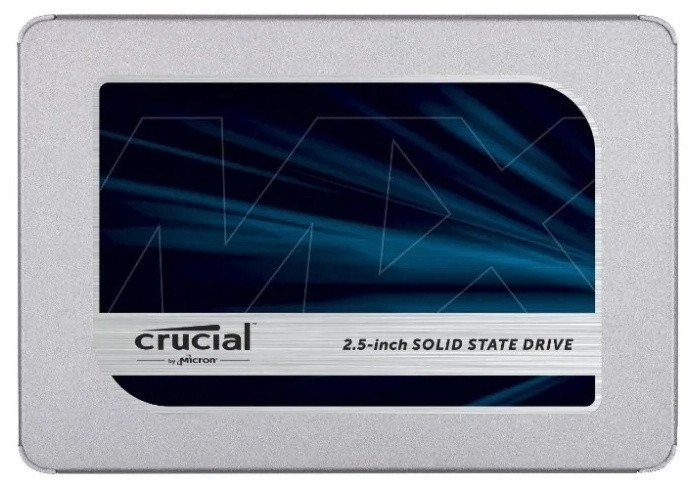 Твердотельный накопитель 250GB SSD Crucial MX500 2.5 CT250MX500SSD1 - фото 1 - id-p114330148