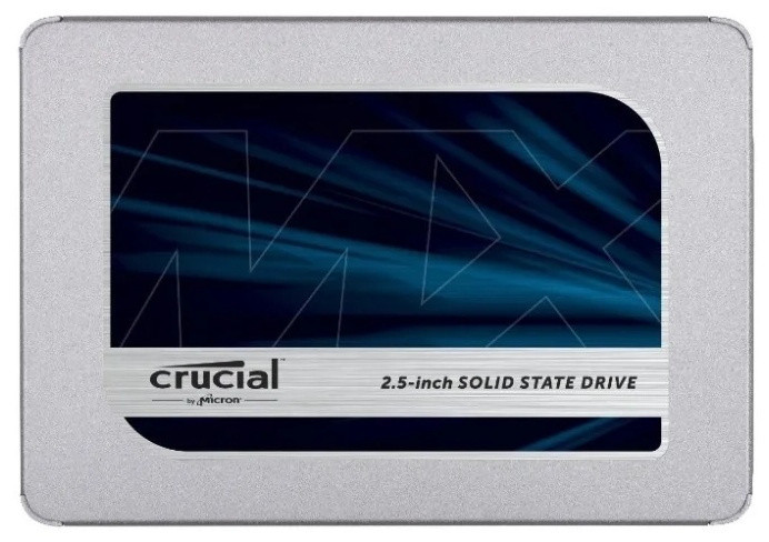 Твердотельный накопитель 1000Gb SSD Crucial MX500 2.5 CT1000MX500SSD1 - фото 1 - id-p114330149