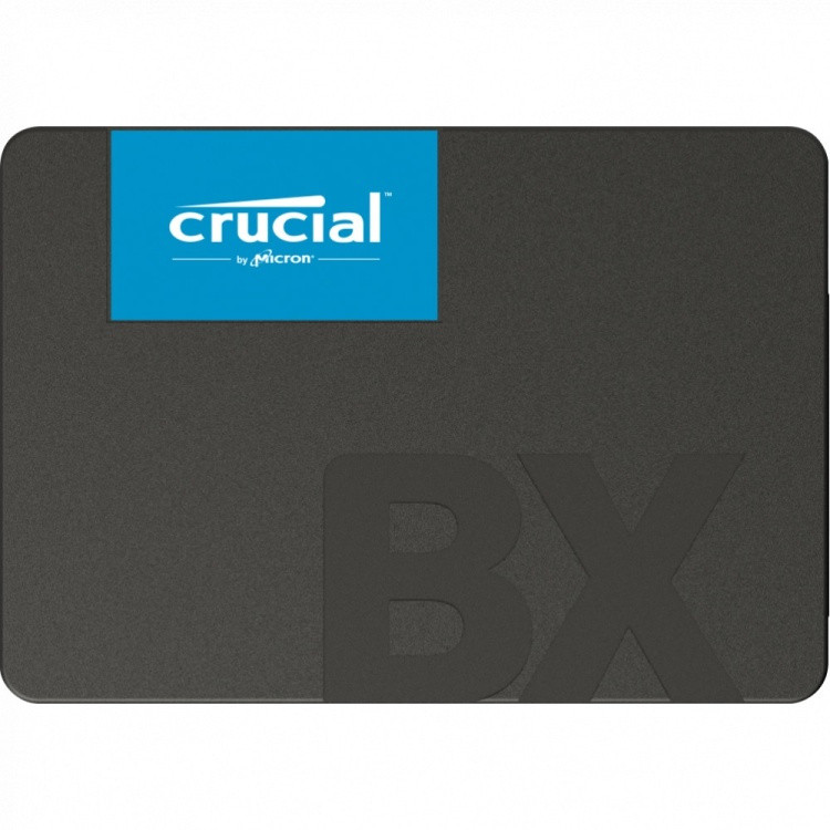 Твердотельный накопитель 500GB SSD Crucial BX500 2.5 CT500BX500SSD1 - фото 1 - id-p114330156