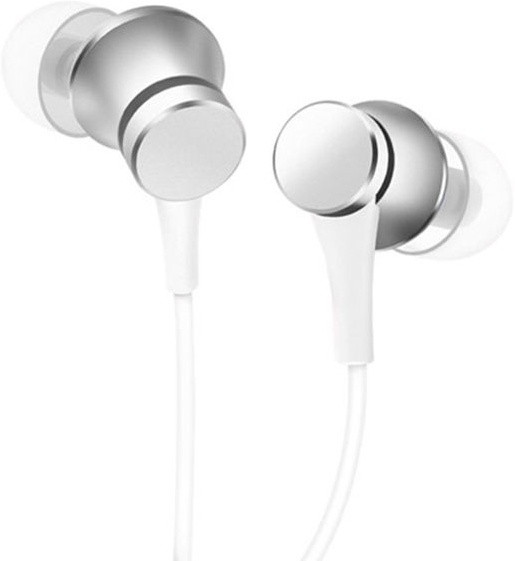 Наушники Xiaomi Mi Piston In-Ear Headphones Fresh Edition белый-серебристый - фото 1 - id-p114329194