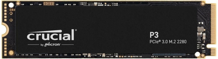 Твердотельный накопитель 500Gb SSD Crucial P3 3D NAND M2 CT500P3SSD8 - фото 1 - id-p114330169