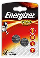Элемент питания Energizer CR2025 -2 штуки в блистере.