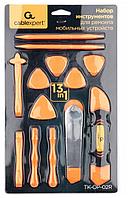 Набор инструментов для вскрытия корпуса мобильной техники Cablexpert TK-OP-02R (13 предметов)