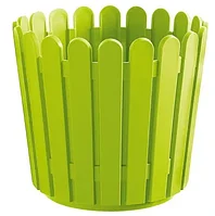 Кашпо круглое 30x27см, зеленое LANDHAUS EMSA 512687, шт