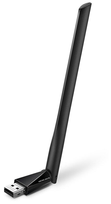 Mercusys MU6H Двухдиапазонный Wi-Fi USB адаптер высокого усиления AC650 - фото 1 - id-p114340831