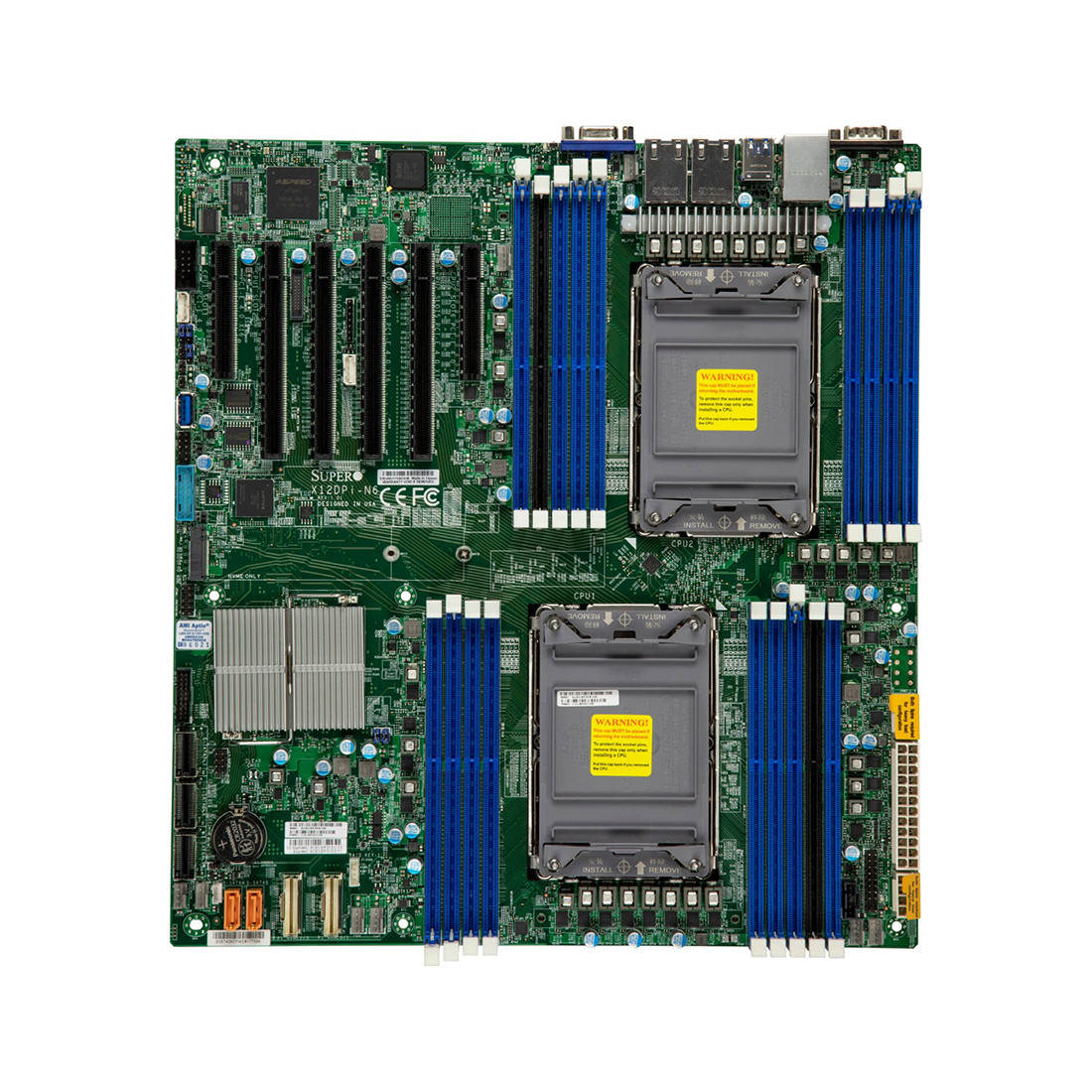 Материнская плата сервера Supermicro MBD-X12DPI-N6-B - фото 1 - id-p114337953