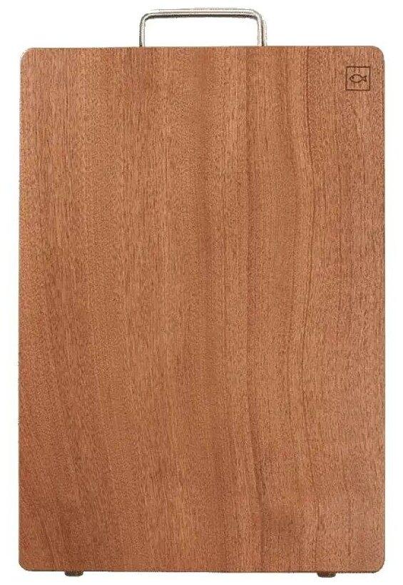 Разделочная доска из эбенового дерева HUO HOU Firewood Ebony Wood Cutting Board (45*30 см) - фото 1 - id-p114340880